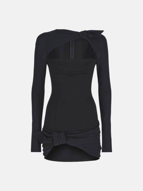 ''DONNIE'' BLACK MINI DRESS