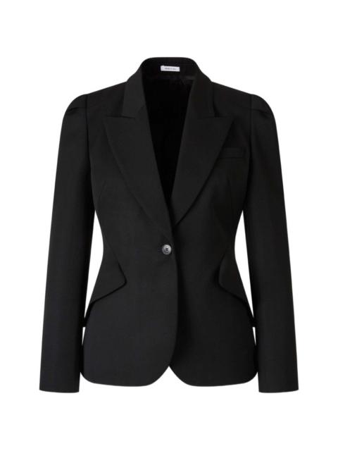 single-breasted blazer