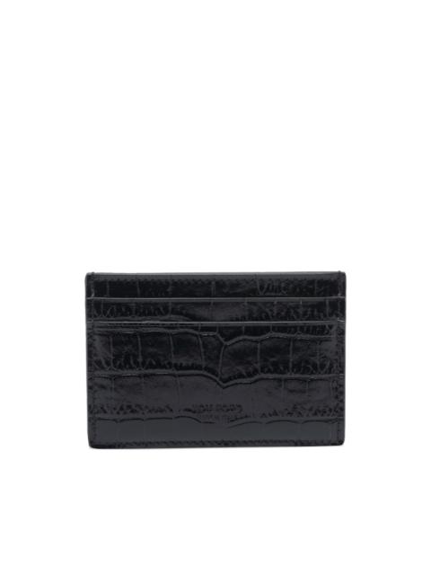 crocodile-effect cardholder