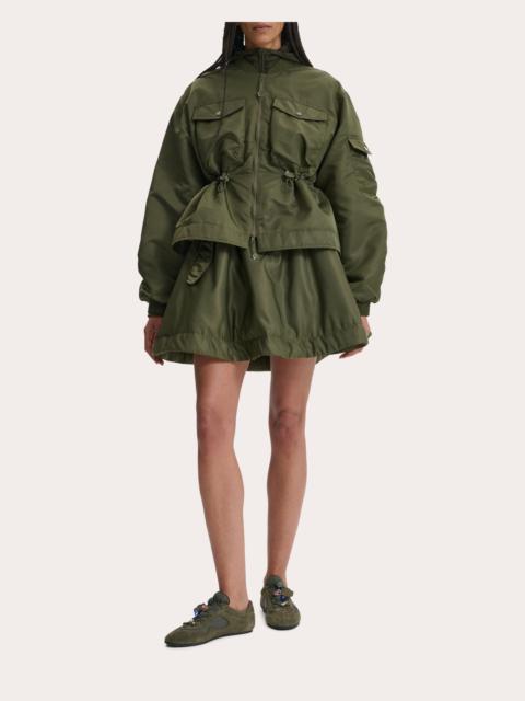 Birdie Technical Nylon Bomber Jacket