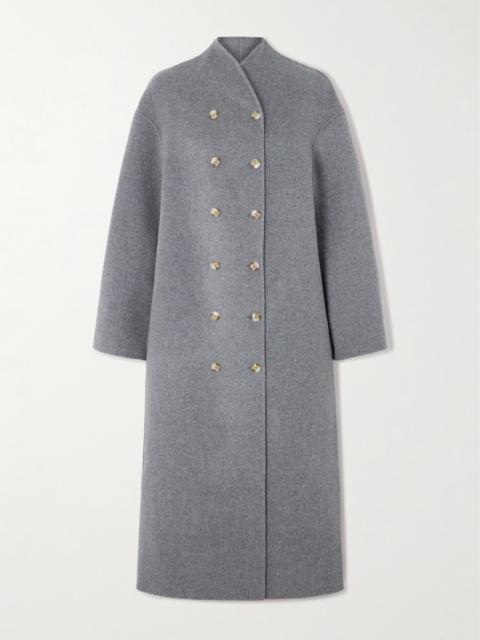 Amory Double-breasted Wool And Cashmere-blend Coat