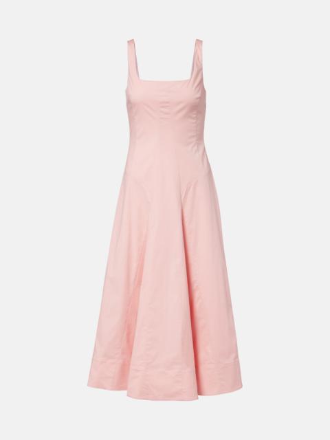 Willow cotton midi dress