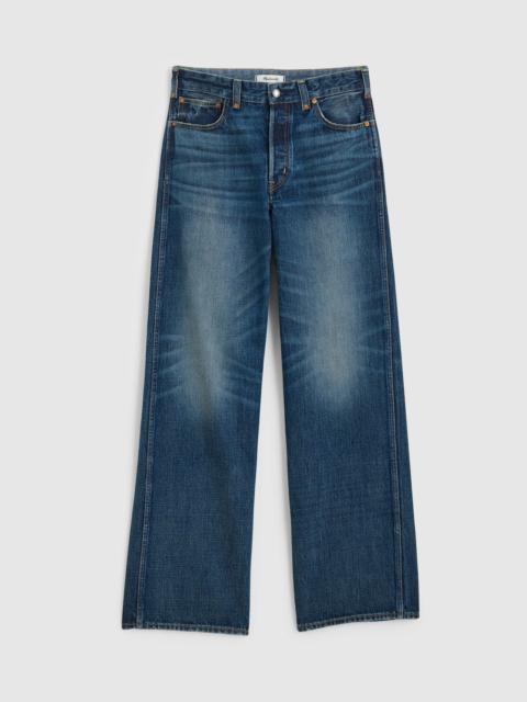 Low-Slung Baggy Jeans in Japanese Denim