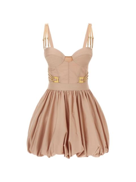 strapless mini dress