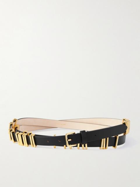 Richa Embellished Leather Belt