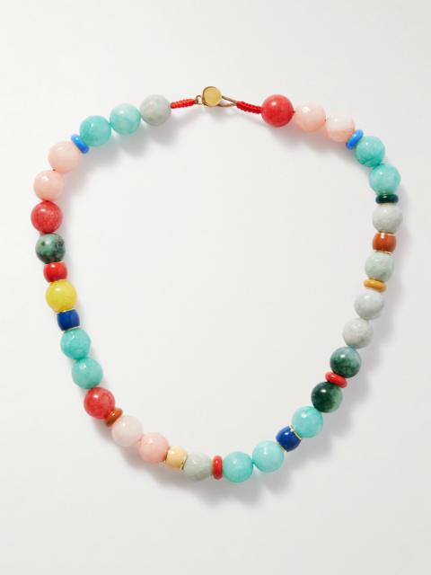 The Bright By Nature Gold-tone Stone And Enamel Necklace