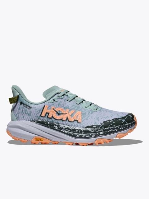 Women's Speedgoat 6 GTX Shoes in Jade/Ash Grey