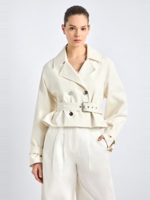 RENATA CROPPED TRENCH