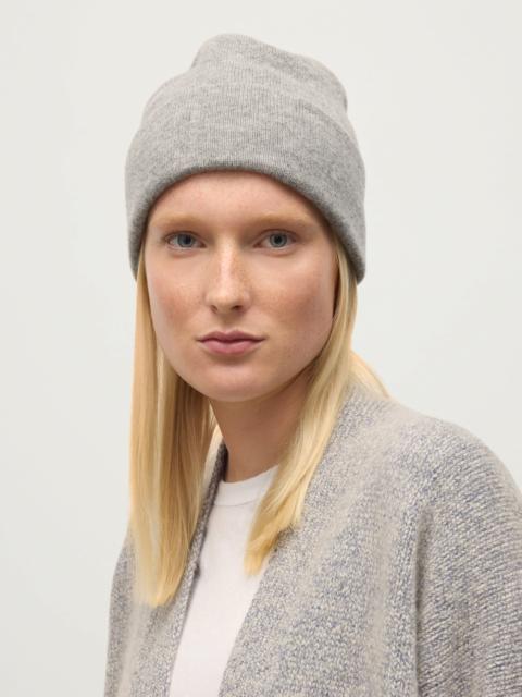 Braemar Grey Cashmere Beanie