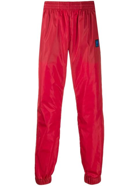 logo trim track trousers