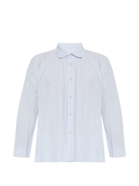 pleated shirt