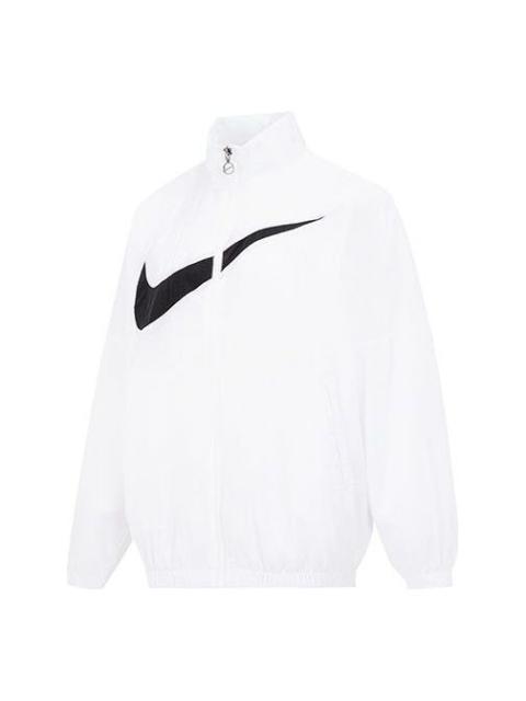 (WMNS) Nike Sportswear Essential Woven Jacket 'White' DX5865-100