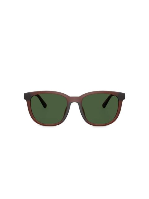 square-frame sunglasses