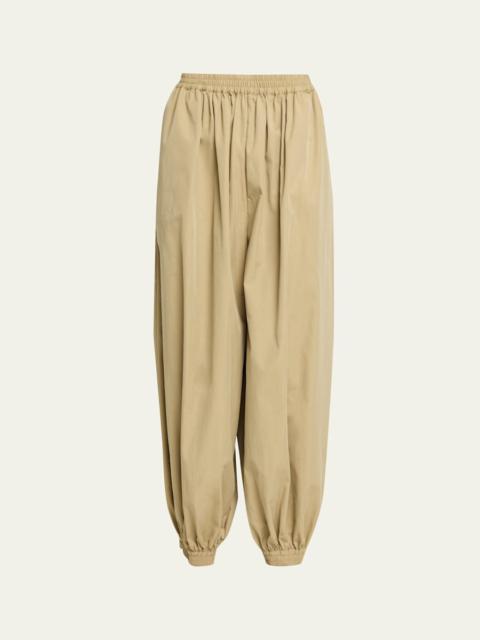 Kalani Cotton-Blend Harem Pants