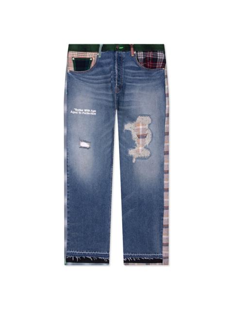 *BETTER WITH AGE X PENDLETON NEWPORT MIXED MEDIA TROUSER - MULTI