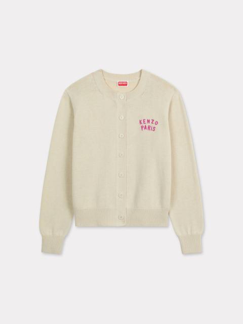 'KENZO Boke Heart' cardigan in cotton wool