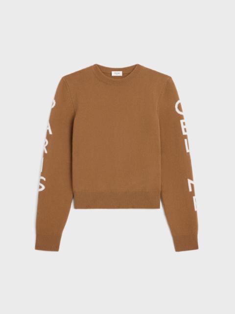 crewneck sweater IN wool cashmere