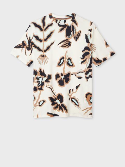 Ecru 'Bohemia' Print T-Shirt