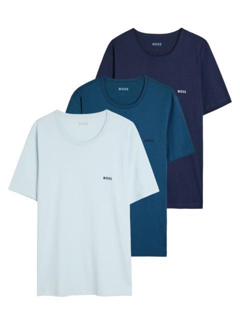 Boss Classic Logo-embroidered Cotton T-shirt