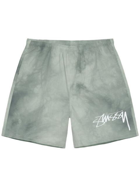 Stussy Wave Dye Nylon Short 'Sage'
