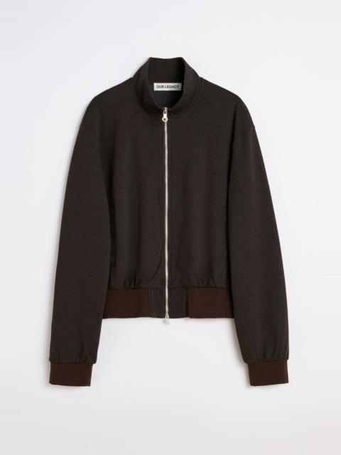 Mob Jacket Track And Field Pinstripe