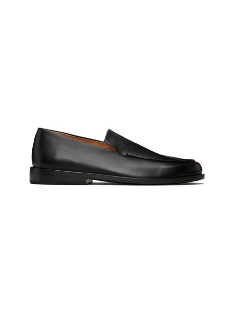 Black Mocasso Leather Loafers