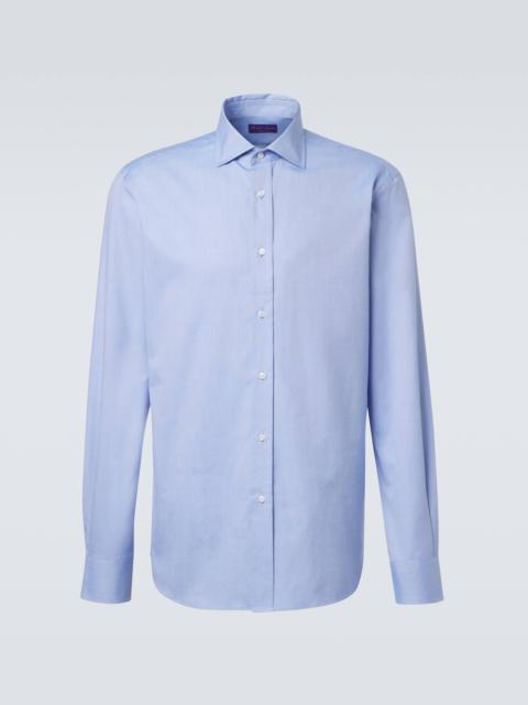 Cotton poplin shirt