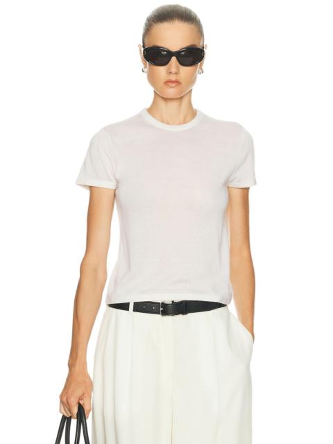 Cashmere Silk Knit Tee