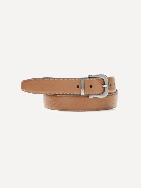 Reversible and adjustable Gancini Belt