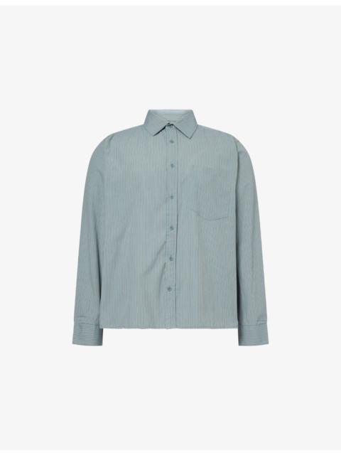 Clancy Striped Cotton Shirt