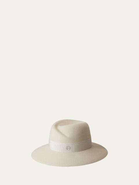 Virginie Waterproof Wool Felt Fedora