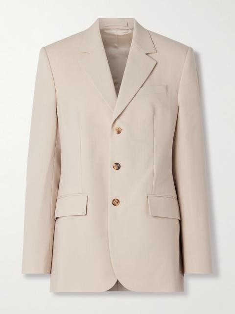 Wool-crepe Blazer