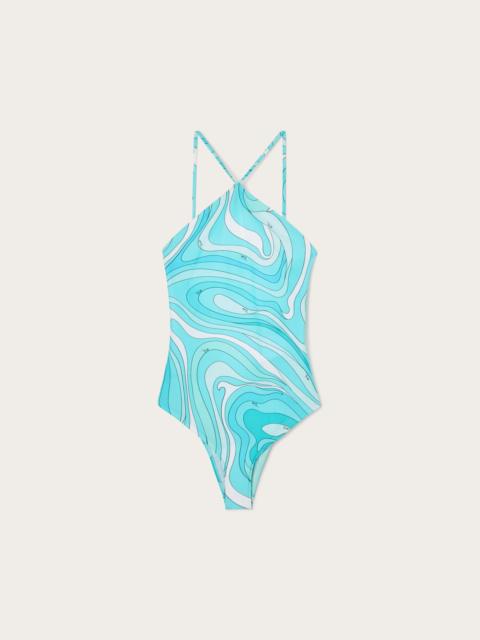MARMO PRINT SWIMSUIT