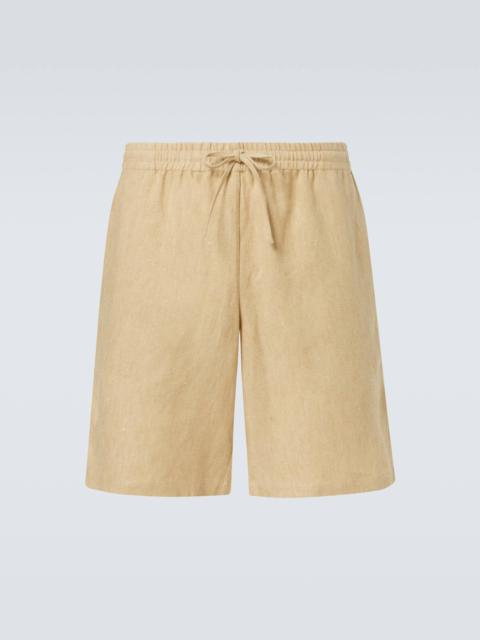 Linen shorts