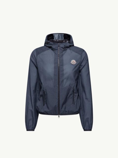 Edasic Seersucker Hooded Jacket
