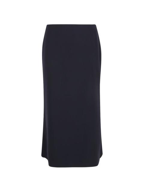 fitted midi skirt
