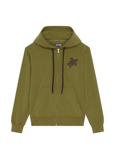 Big Turtle zip-up hoodie