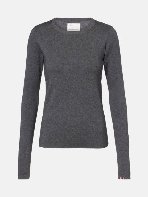 N°392 Eel cotton and cashmere T-shirt