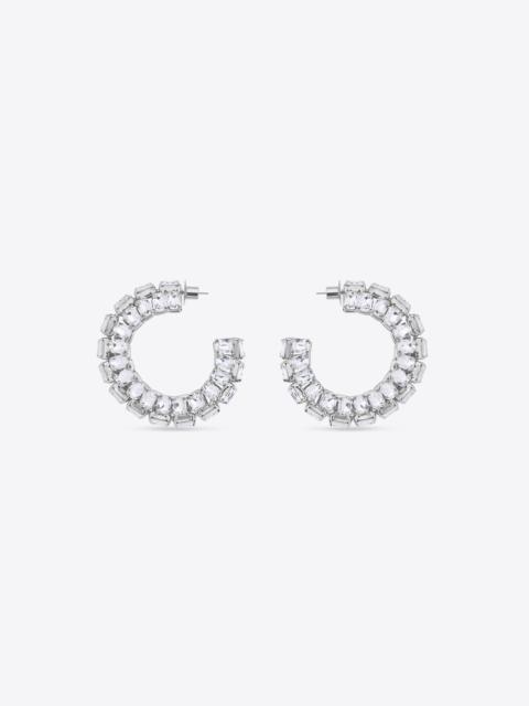 CRYSTAL HOOPS