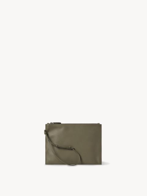 Wristlet Pouch in Leather