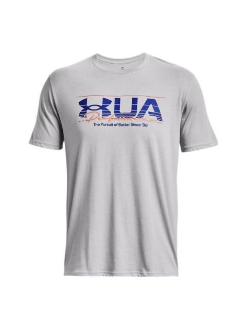Under Armour Training Graphics T-shirt 'Grey' 1376845-011