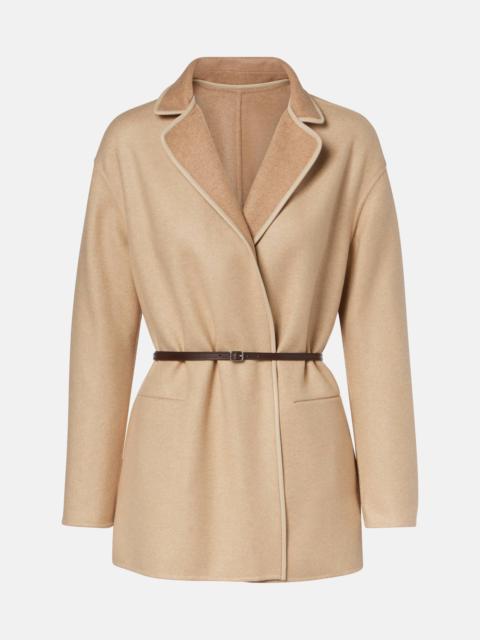 Jimi 16 reversible cashmere-blend coat