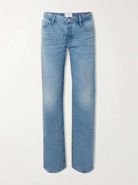 + Outland Denim 90s Low-rise Straight-leg Organic Jeans