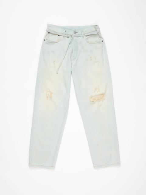 Loose fit jeans - 1991 Toj - Light blue/white