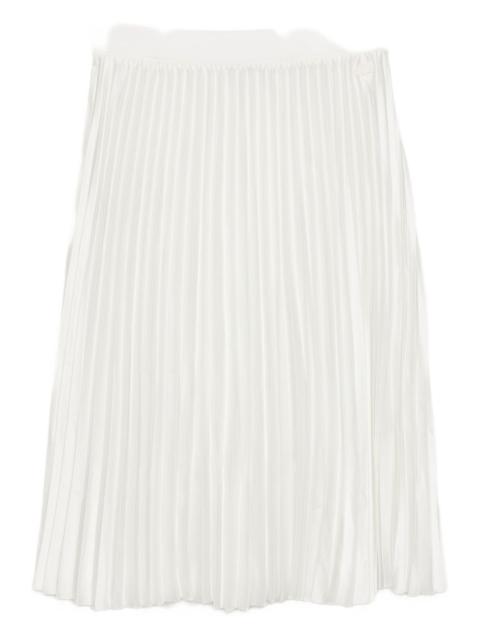 logo-embroidered skirt