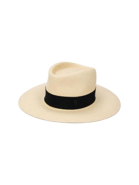 Charles straw Fedora hat