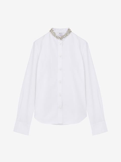Crystal Embroidery Shirt