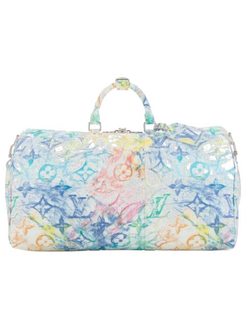 Louis Vuitton Keepall Bandouliere 50 Pastel Multicolor