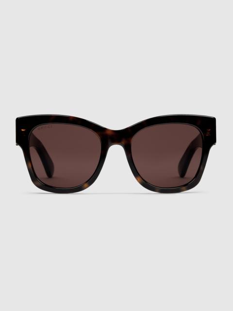 Butterfly frame sunglasses