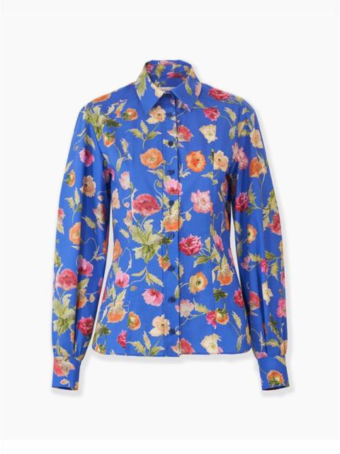 Poppy-Print Shirt